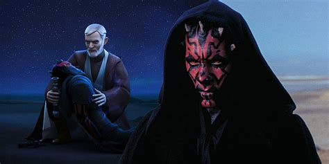 does darth maul die in star wars